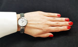 Tissot T Lady Flamingo Mother of Pearl White Dial Silver Steel Strap Watch For Women - T094.210.11.111.00 Buy Now By Tissot