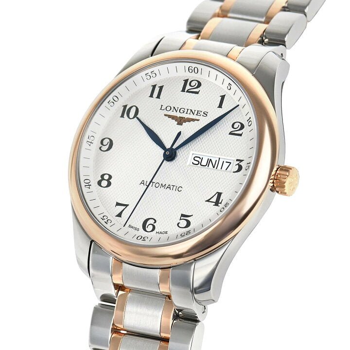 Longines Master Collection Automatic 38.5mm Silver Dial Two Tone Steel Strap Watch for Men - L2.755.5.79.7 Buy Now By Longines