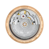 Tissot Chemin Des Tourelles Powermatic 80 Lady Silver Dial Brown Leather Strap Watch For Women - T099.207.36.037.00 Buy Now By Tissot