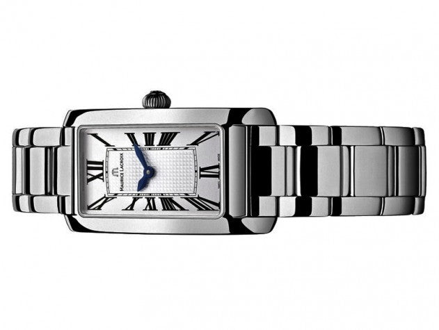 Maurice Lacroix Fiaba Diamonds White Dial Silver Steel Strap Watch for Women - FA2164-SD532-118 Buy Now By Maurice Lacroix
