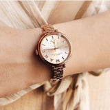 Marc Jacobs Sally Rose Gold Dial Rose Gold Steel Strap Watch for Women - MBM3364 Buy Now By Marc Jacobs