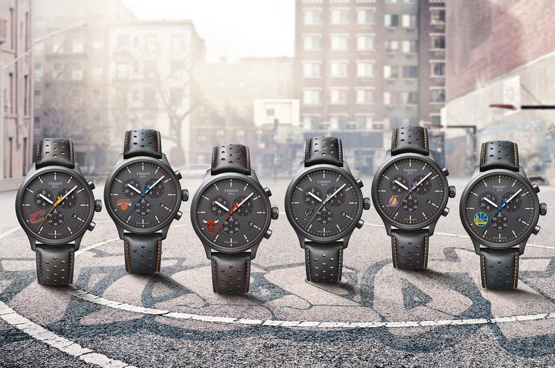 Tissot T Sport Chrono XL NBA Teams Special Chicago Bulls Edition Black Dial Black Leather Strap Watch for Men - T116.617.36.051.00 Buy Now By Tissot