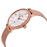 Fossil Jacqueline Mother of Pearl White Dial Gold Mesh Strap Watch for Women - ES4352 Buy Now By Fossil