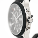 Shop Hugo Boss Velocity Black Dial Black Leather Strap Watch for Men - 1513716 in USA