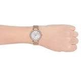 Michael Kors Darci Quartz Mother of Pearl White Dial Rose Gold Mesh Bracelet Watch For Women - MK4519 Buy Now By Michael Kors