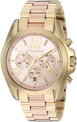 Michael Kors Bradshaw Gold Dial Two Tone Steel Strap Watch for Women - MK6359 Buy Now By Michael Kors