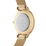 Daniel Wellington Petite Emerald Green Dial Gold Mesh Strap Watch For Women - DW00100480 Buy Now By Daniel Wellington