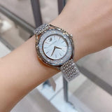 Swarovski Crystalline Aura Silver Dial Silver Steel Strap Watch for Women - 5519462 Buy Now By Swarovski