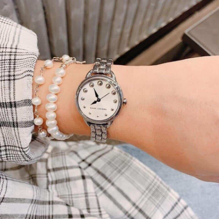 Marc Jacobs Betty White Dial Silver Steel Strap Watch for Women - MJ3497 Buy Now By Marc Jacobs