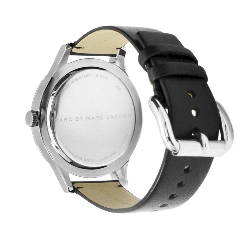 Marc Jacobs Blade Black Dial Black Leather Strap Watch for Women - MBM1205 Buy Now By Marc Jacobs