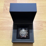 Hugo Boss Ambassador Chronograph Quartz Black Dial Black Leather Strap Watch For Men - HB1513194 Buy Now By Hugo Boss