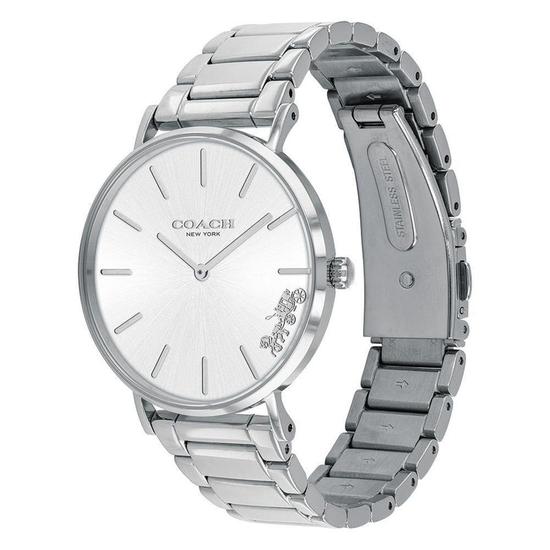 Coach Perry Silver Dial Silver Steel Strap Watch for Women - 14503344 Buy Now By Coach