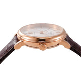 Tissot T Classic Carson Premium White Dial Brown Leather Strap Watch for Women - T122.207.36.033.00 Buy Now By Tissot