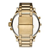 Diesel Mr Daddy 2.0 Chronograph Gold Dial Gold Steel Strap Watch For Men - DZ7399