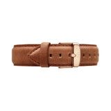 Daniel Wellington Dapper Durham White Dial Brown Leather Strap Watch For Men - DW00100115 Buy Now By Daniel Wellington