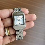 Burberry Heritage Diamond White Dial Silver Stainless Steel Strap Watch for Women - BU1583 Buy Now By Burberry