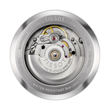 Tissot Automatics III Steel White Dial Brown Leather Strap Watch For Men - T065.430.16.031.00