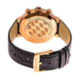 Shop Swarovski Citra Sphere Chronograph Black Dial Black Leather Strap Watch for Women - 5055209 in USA
