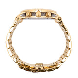 Versace Sport Tech Chronograph Black Dial Gold Steel Strap Watch for Men - VELT00419