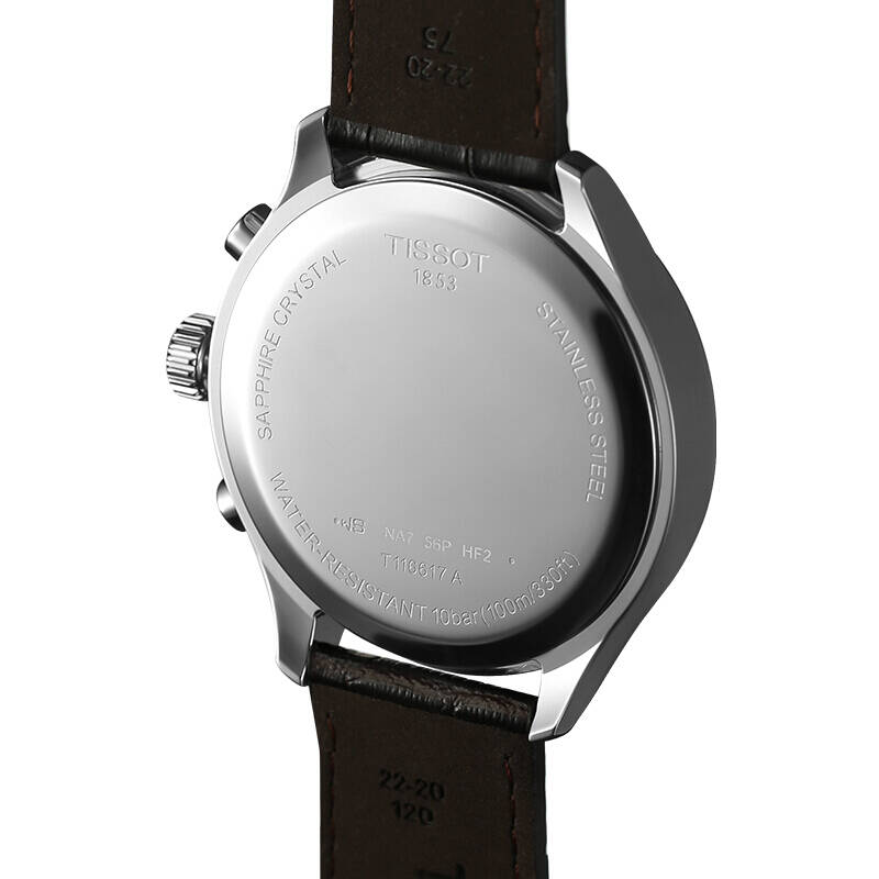 Tissot T Sport Chrono XL Classic Brown Dial Brown Leather Strap Watch For Men - T116.617.16.297.00 Buy Now By Tissot