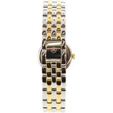 Shop Movado Veturi Quartz Black Dial Two Tone Steel Strap Watch for Women - 0606933 in USA
