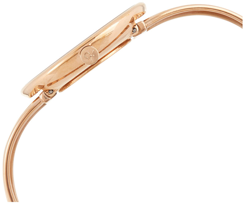 Calvin Klein Drift White Dial Rose Gold Steel Strap Watch for Women - K6S2N616 Buy Now By Calvin Klein