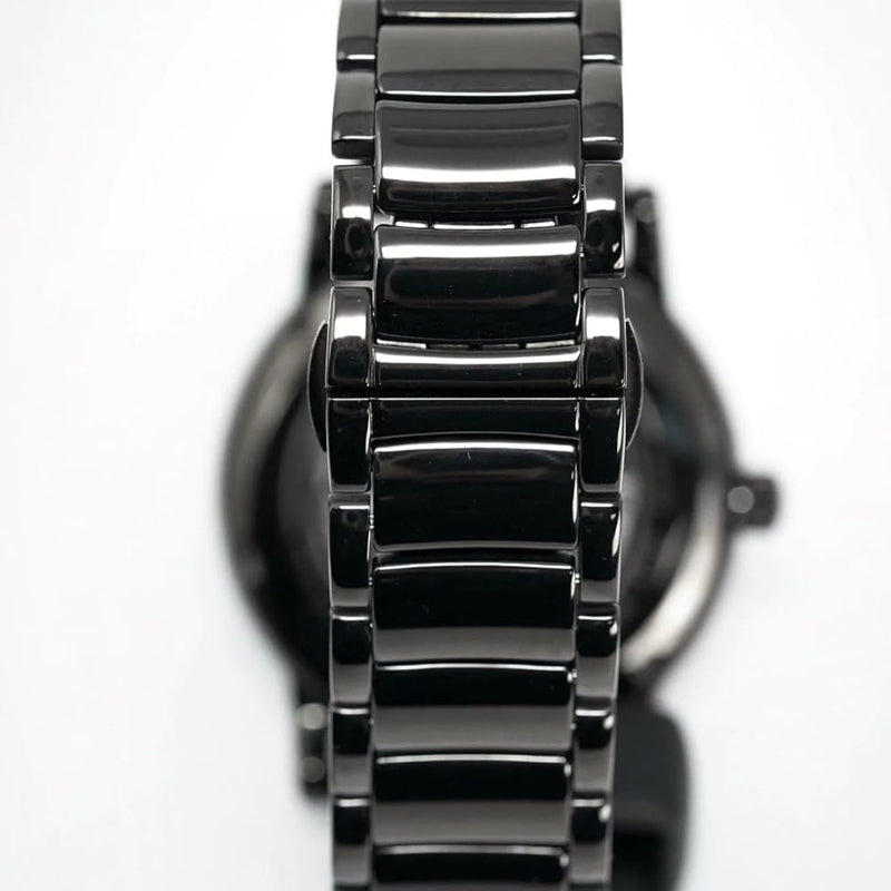 Emporio Armani Meccanico Automatic Grey Dial Grey Steel Strap Watch For Men - AR60029 Buy Now By Emporio Armani