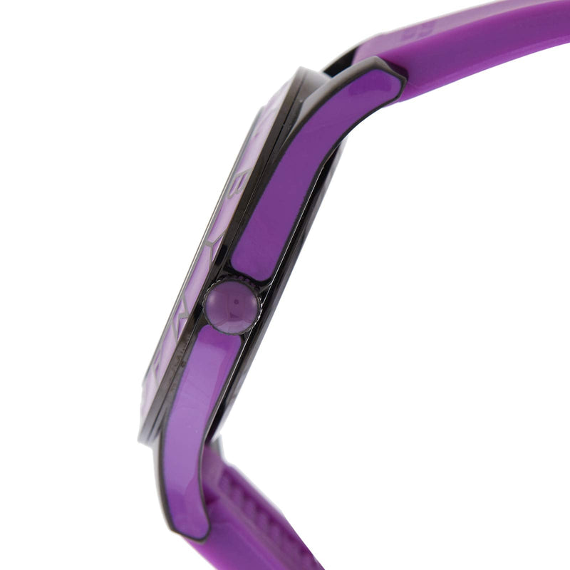Marc Jacobs Marc White Dial Purple Silicone Strap Watch for Women - MBM5514 Buy Now By Marc Jacobs