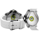 Shop Tommy Hilfiger Sport Black Dial White Rubber Strap Watch for Men - 1790986 in USA