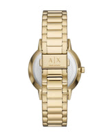 Armani Exchange Cayde Chronograph Black Dial Gold Steel Strap Watch for Men - AX2747 Buy Now By Armani Exchange