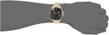Fossil Inscription Automatic Black Dial Gold Steel Strap Watch for Men - FS5267 Buy Now By Fossil