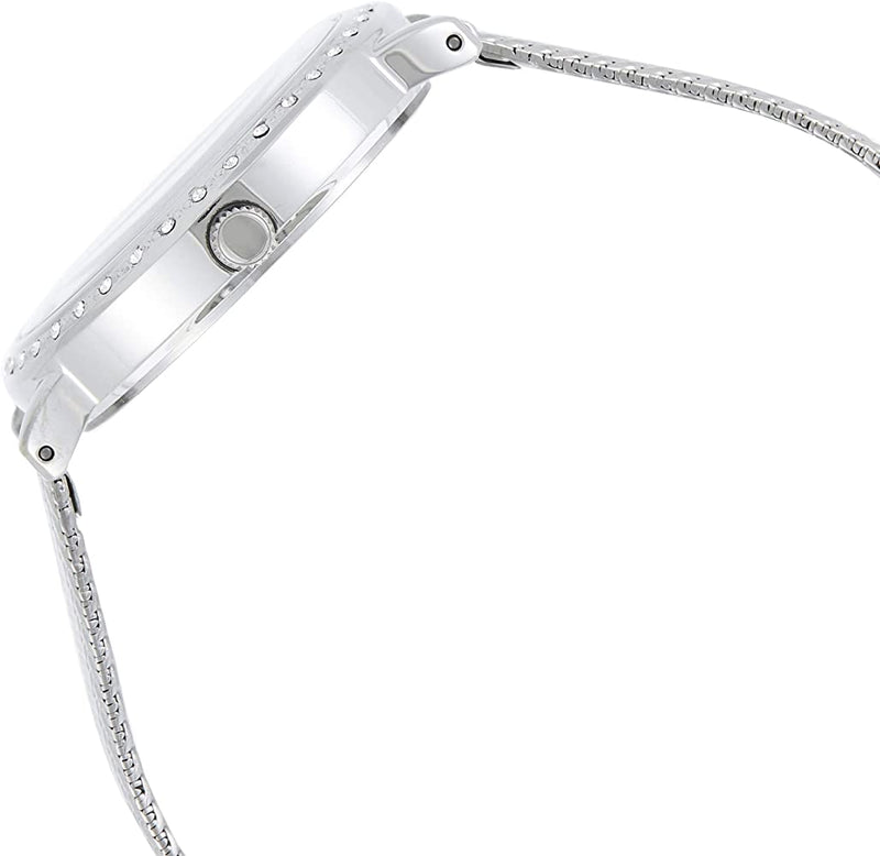 Guess Quartz Silver Dial Willow Stainless Steel Mesh Bracelet Watch For Women - W0836L2 Buy Now By Guess