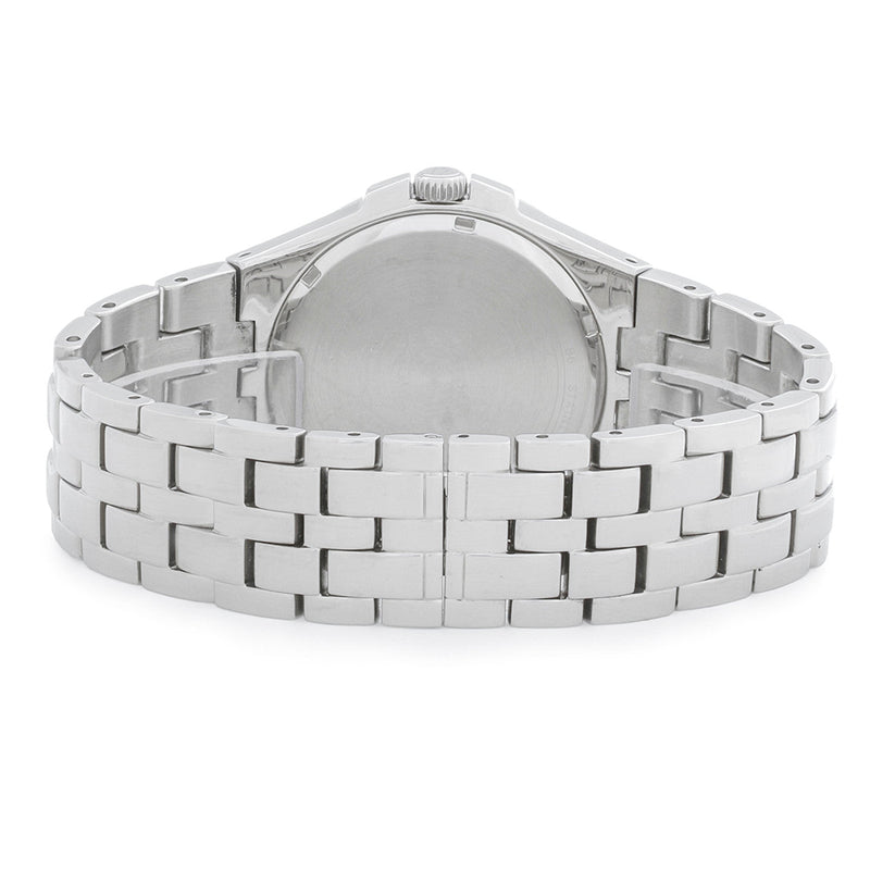 Bulova Crystal Collection Black Dial Silver Steel Strap Watch for Men - 96K102 Buy Now By Bulova