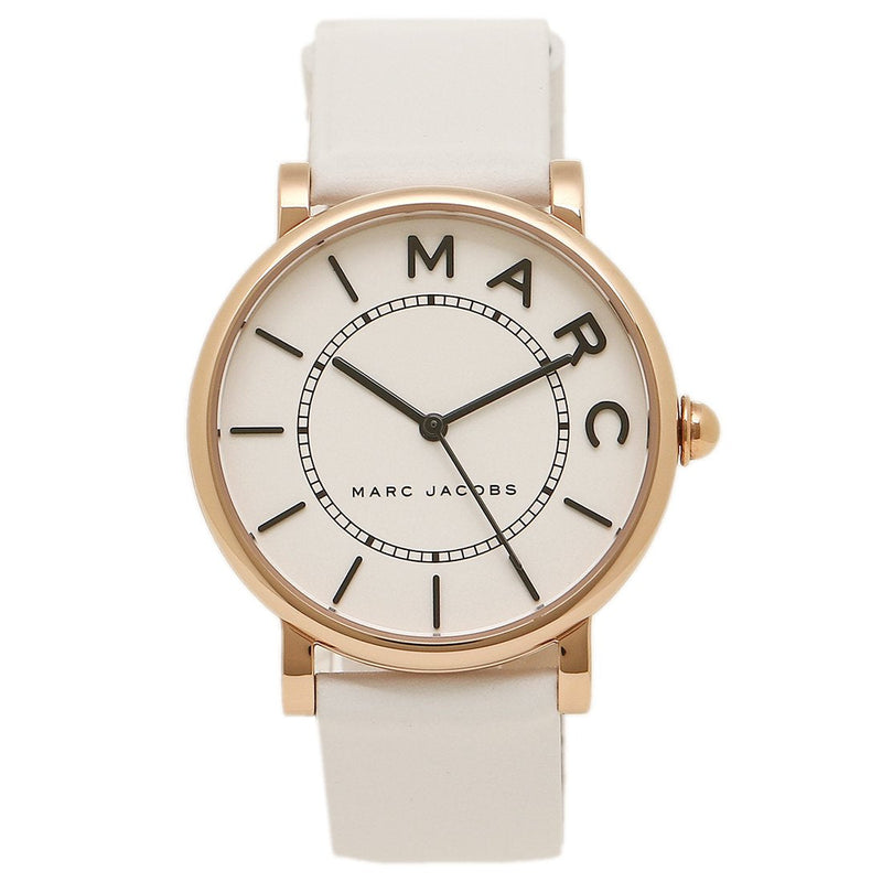 Marc Jacobs Roxy White Dial White Leather Strap Watch for Women - MJ1561 Buy Now By Marc Jacobs