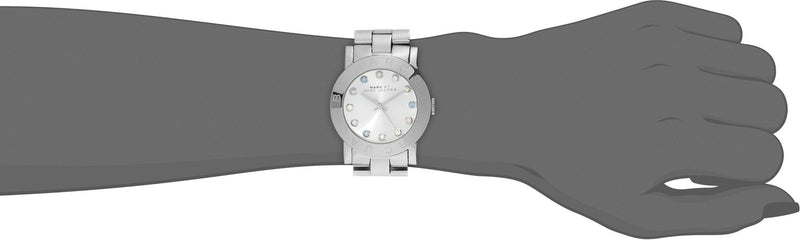 Marc Jacobs Amy Dexter Silver Dial Silver Steel Strap Watch for Women - MBM3214 Buy Now By Marc Jacobs