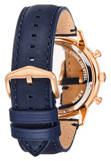 Fossil Townsman Chronograph Blue Dial Blue Leather Strap Watch for Men - FS5436 Buy Now By Fossil