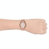 Michael Kors Bradshaw Chronograph Pink Dial Two Tone Steel Strap Watch For Women - MK6830 Buy Now By Michael Kors