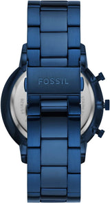 Fossil Neutra Chronograph Blue Dial Blue Steel Strap Watch for Men - FS5826 Buy Now By Fossil