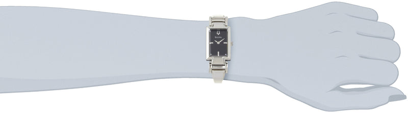 Bulova Classic Collection Black Dial Silver Steel Strap Watch for Women - 96L138 Buy Now By Bulova