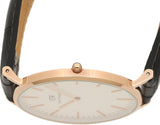 Daniel Wellington Classic Reading White Dial Black Leather Strap Watch For Men - DW00100014 Buy Now By Daniel Wellington