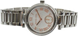 Michael Kors Skylar Quartz White Dial Silver Steel Strap Watch For Women - MK5970 Buy Now By Michael Kors