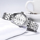 Tissot Le Locle Small Automatic Silver Dial Silver Steel Strap Watch For Women - T41.1.183.33 Buy Now By Tissot