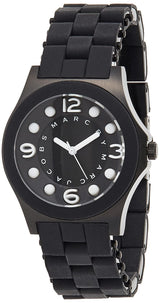 Marc Jacobs Pelly Black Dial Black Silicone Strap Watch for Women - MBM2528 Buy Now By Marc Jacobs