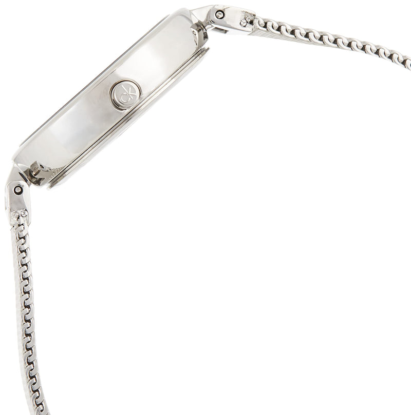 Calvin Klein Authentic Black Dial Silver Mesh Bracelet Watch for Women - K8G23121 Buy Now By Calvin Klein