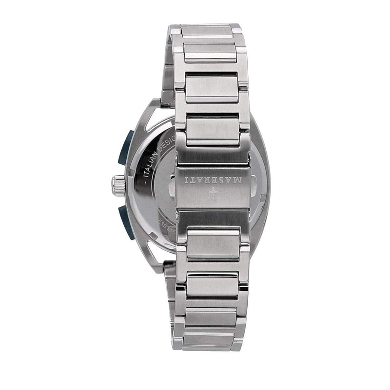 Maserati Trimarano Chronograph Blue Dial Silver Steel Strap Watch For Men - R8873632004 Buy Now By Maserati