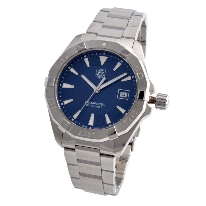 Shop Tag Heuer Aquaracer Blue Dial Watch for Men - WAY1112.BA0928 in USA