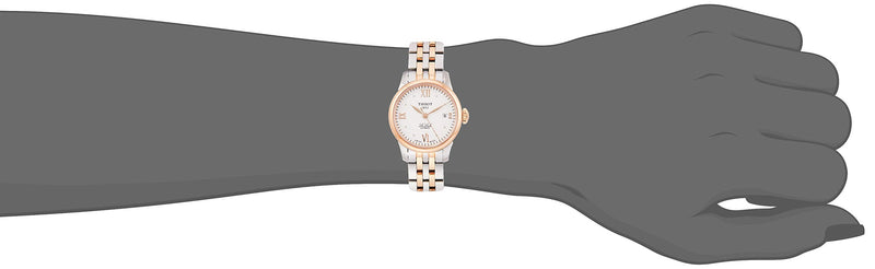 Tissot Le Locle Automatic Lady Silver Dial Two Tone Steel Strap Watch For Women - T41.2.183.16 Buy Now By Tissot