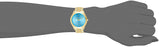 Michael Kors Slim Runway Blue Dial Gold Steel Strap Watch for Women - MK3265 Buy Now By Michael Kors