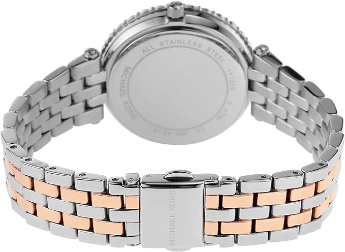 Michael Kors Darci Quartz Silver Dial Two Tone Steel Strap Watch For Women - MK4515 Buy Now By Michael Kors