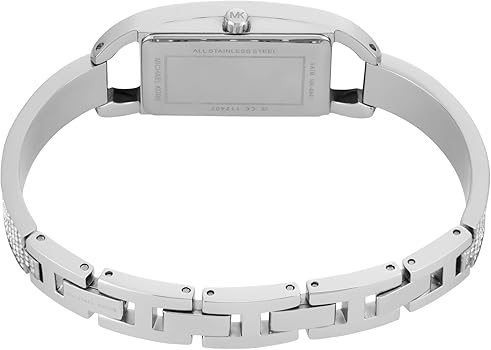 Shop Michael Kors Empire Three-Hand Silver Dial Silver Steel Strap Watch for Women - MK4841 in USA